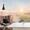 Photomural Summer Sunset Faded Vintage Iq-1219-A Structural Vinyl 416x290
