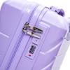 Travel Luggage Set 2-Piece (14 Inch Cosmetic Case + 20 Inch Suitcase), ABS Hard Shell, Iron Telescopic Handle, Combination Lock