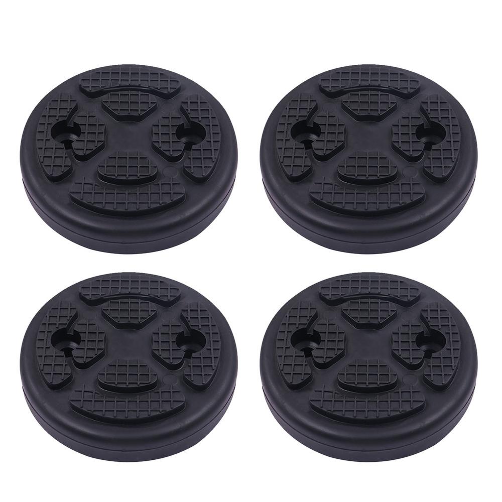 Car Hoist Lift Pads Jacking Round Arm Pads Anti-Slip Car Truck Hoist Rubber Arm Pads Heavy Duty Jacking Lift Pads For Car