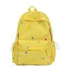 Student schoolbag cute print Japanese casual versatile backpack junior high school lightweight burden reduction large capacity backpack