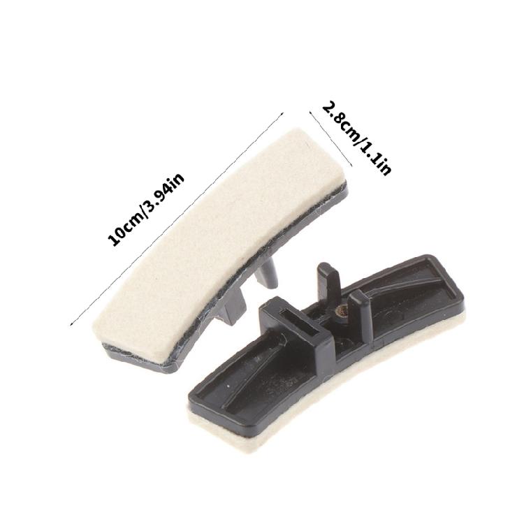 Antiskid Bicycles Brakes Wear Resistant Frictions Wheel Brake Silents Brake Pad for Indoor Cycling Equipment