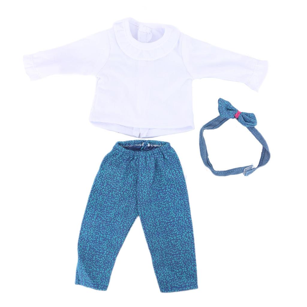 18 Zoll Puppenkleid, hübscher ärmelloser Rock, mädchenhafte Kleidung, Puppenhaus-Zubehör, Outfit für 45 cm Puppenzubehör, Mädchenspielzeug, Geburtstagsgeschenk