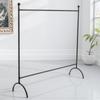 Elegant Miniature Clothing Rack for Dollhouse Use Heavy Duty Iron Construction Ideal Dollhouse Furniture Mini Hanger Stand