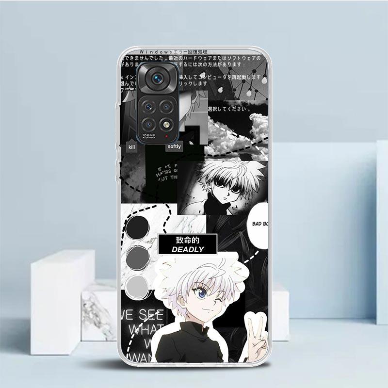 

Чехол для телефона HunterX Killua для Xiaomi Redmi Note 15 14 14S 13 12S 12 Pro Plus 11S 11 11T 11E 10S 10 + Мягкая задняя крышка из ТПУ Redmi N Note 15 Pro Plus