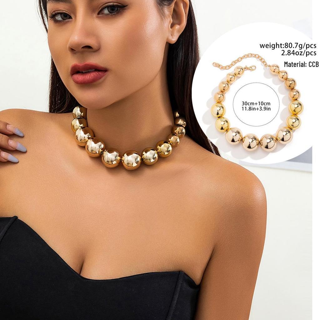 Colier Rotund Cyberpunk cu Stratificări și Pandantiv Inimă Detașabil