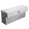 Truck Bed Tool Box, Heavy Duty Aluminum Tool Box with Tread Patterns, Storage Toolbox Chest Organizer with Lock and Key, Ideal for Pickup, Truck Bed,