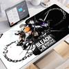 HD Anime Mauspads XXL Bleach Mauspads Kurosaki Ichigo Große Computer Mauspads Gummi Manga PC Gamer Schreibtischunterlage Große Laptop-Matten