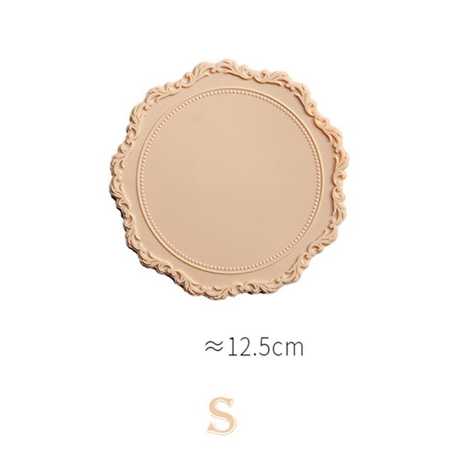 Konco Silicone Placemats for Table Waterproof Non-Slip Tableware Pad Nordic Style Western Tablemat Coaster Decoration Mat