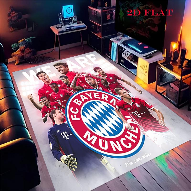 FC Bayern Munich Carpet Rug for Living Room Bedroom Home Sofa Decoration,Kids Play Nonslip Floor Mat