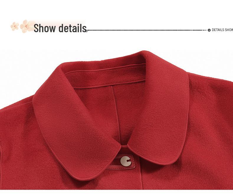 Damen Revers Jacke Frühling & Herbst 2025 - Stilvoller Lockere Passform für Mittleren Alters & Ältere