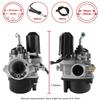 82666R Carburetor for ET2 50cc 2T 1998-2003 82674R 487823 17.5mm 50cc Scooter Piaggio Aprilia Gilera Carb