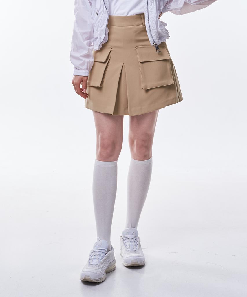2ELA Serendi Women'S Cargo Pocket Pleated Golf Skirt 3 Colors