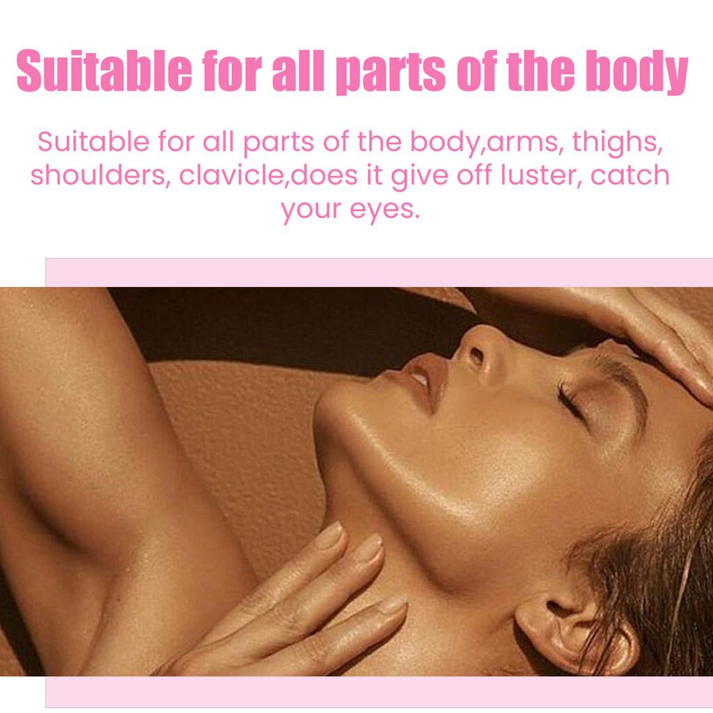 Oceaura Radiant Body Brightening Oil For Moisturizing Hydrated Skin And Even Tone