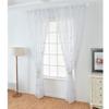 1 Stück Marmorstruktur Bronzefarbener Schiebegardinenstange Schattierungs-Tüll für Wohnzimmer-Fensterdekoration Halbschattierender Voile Transparente Vorhänge