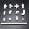 white 16mm Garden PVC Connector Fittings Straight 90 ° Elbow Tee Water Pipe Adapter Aquarium Water Supply 5-Way Joint