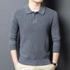 Yiliteng Men's Casual Knit Polo Sweater