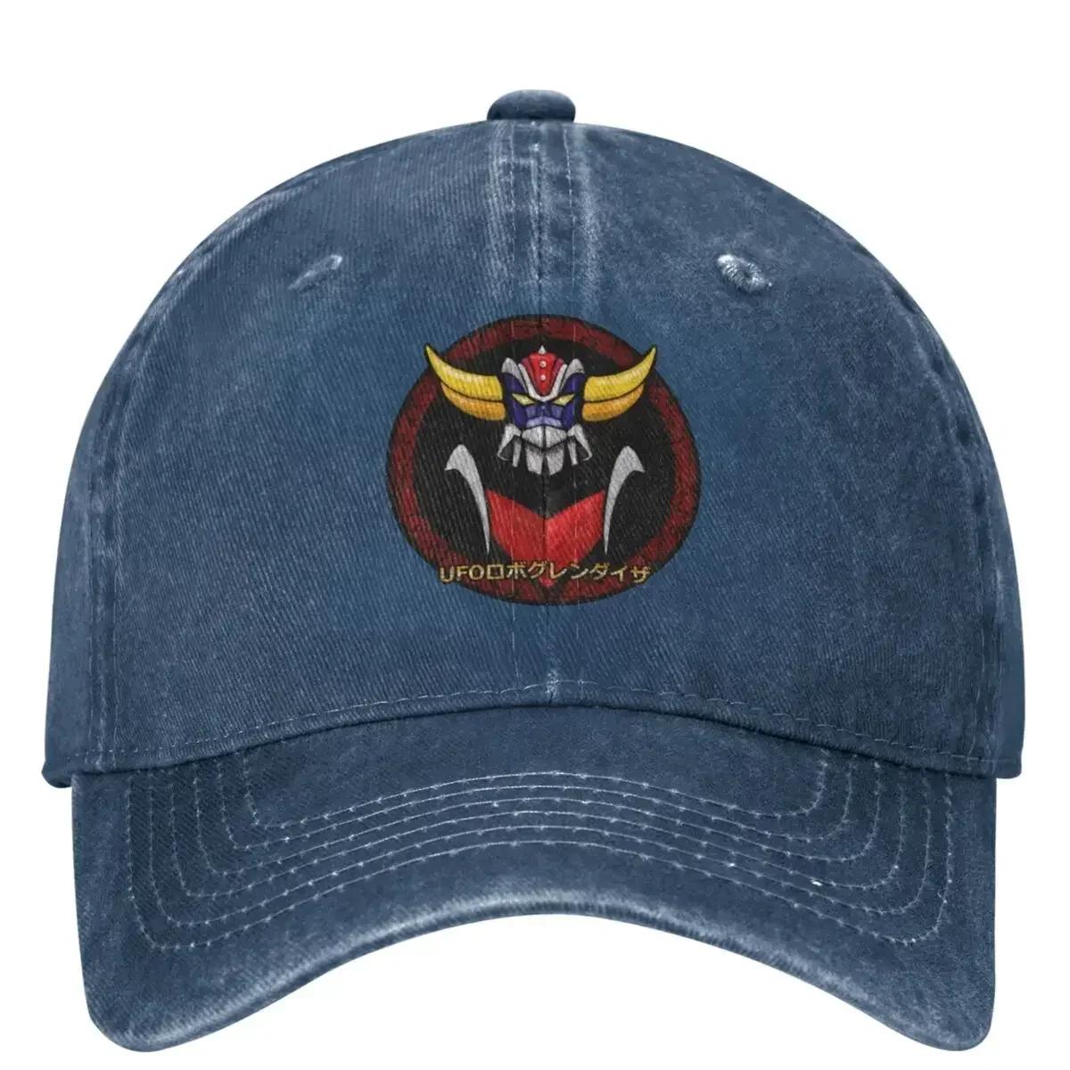 

Robot Grendizer Washed Baseball Cap Japanese Comic Trucker Dad Hat FeUnisex Unisex Hiking Fishing Sun protection Baseball Caps One Size