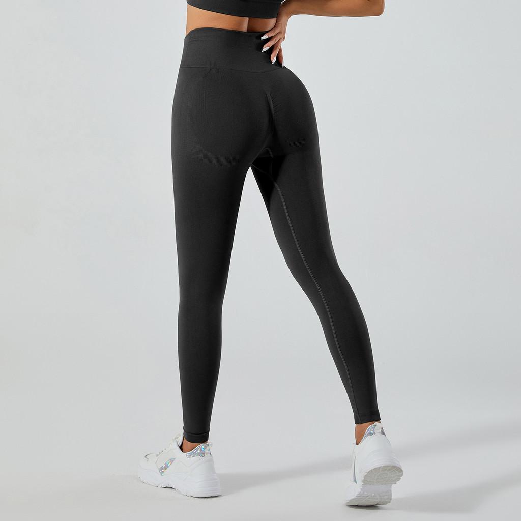 Seamless Yoga Pants For Women High Waist Tummy Control Sport Leggings For Running Fitness
