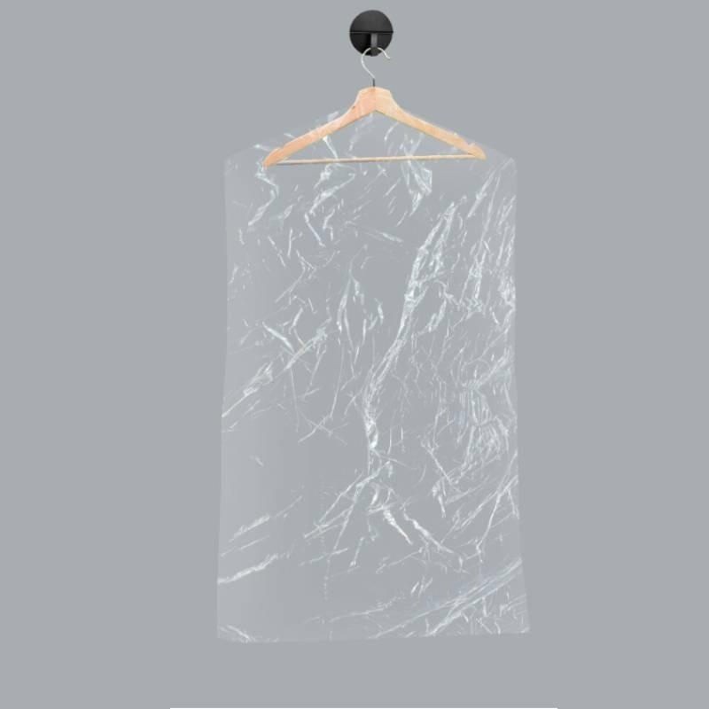 5pcs Dust Transparent Cover Clothing With Plastic Material Suitable Daily Use