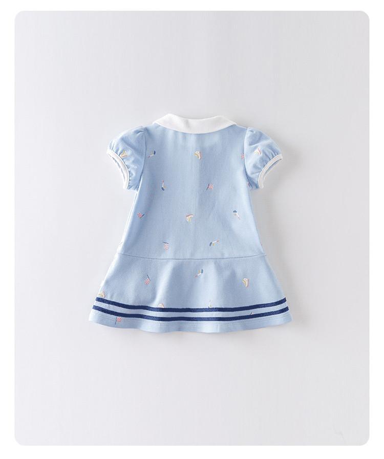 David Bella Girls' Dress Summer Dress Baby Princess Dress Academy Children's Dress