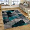 2025 New Style Bohemian Abstract Fashion Modern Art Carpet Rug for Living Room Bedroom Home Sofa Decoration,Non-slip Floor Mat