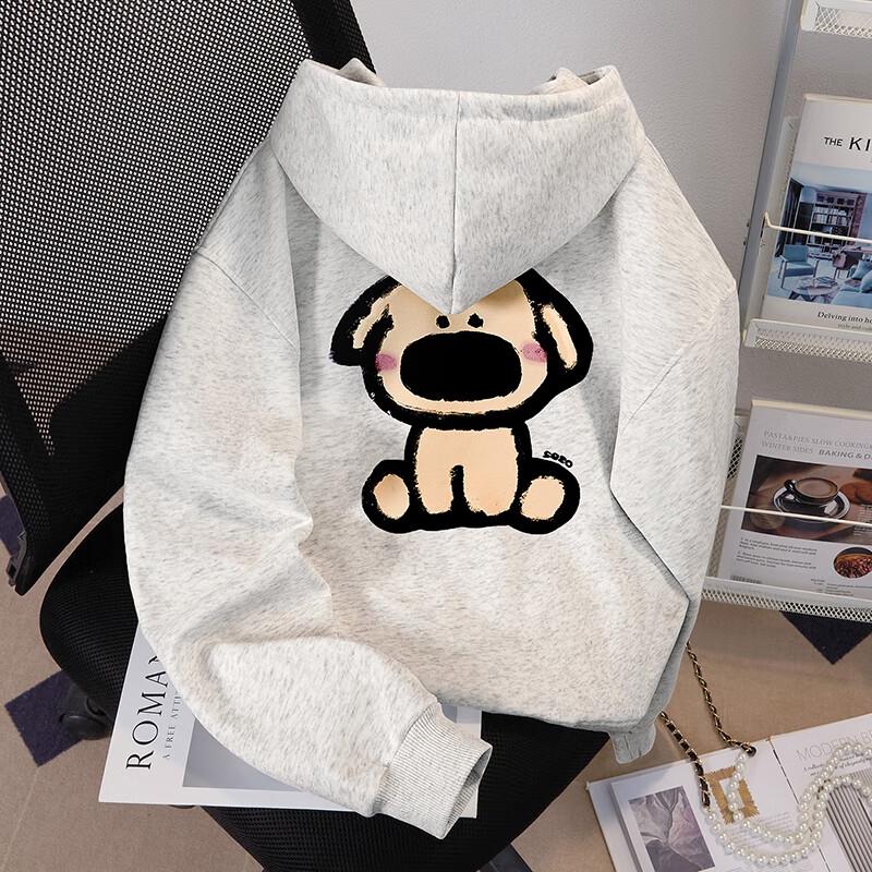 

Tachi Cartoon Print Hooded Sweatshirt M