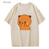 Couple Clothes Funny Face Dudu Ble Ble Bubu Is Happy Face Graphic T-Shirts Men's T Shirt Panda Bear Tops Summer Tees