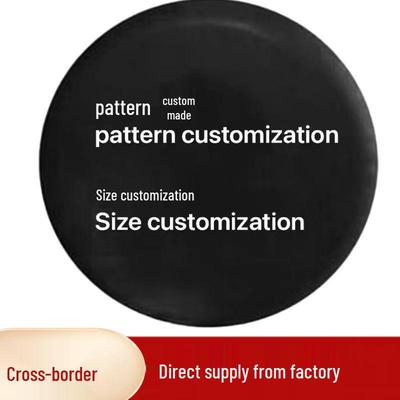 Durable PVC Leather Spare Tire Cover for SUVs and Off-Road Trucks