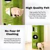 2-Tier Felt Cat House & Condo with Scratching Pad for Indoor Cats, Multi-Cat Families, Play & Sleep - High Demand Limited Stock