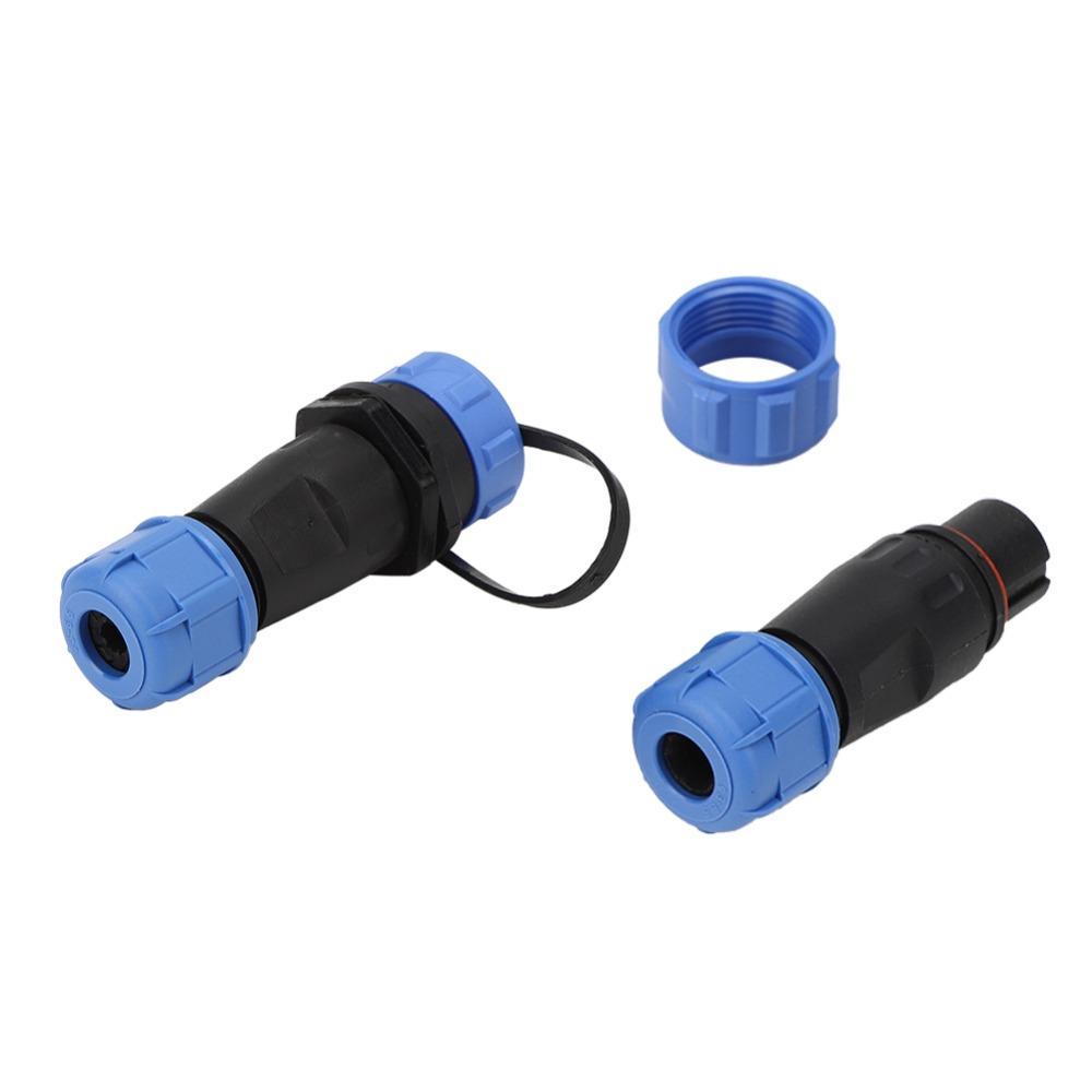 1 Set IP68 Aviation Connector SP13 Cable Connector Terminal  Power Cable Connection