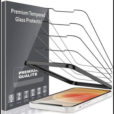 E.F.Connection [4 Pieces] Tempered Glass For iPhone 13 Mini (5.4")