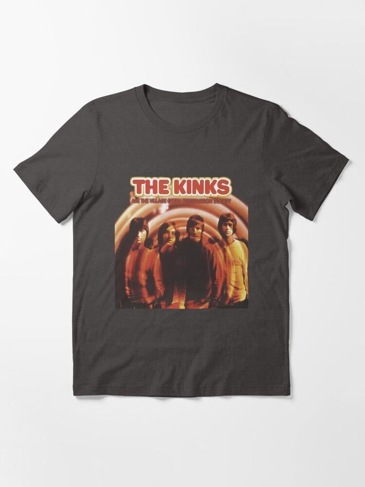 The Kinks song music vintage 90s musician retro funny lyrics 80s band album Essential T-Shirt