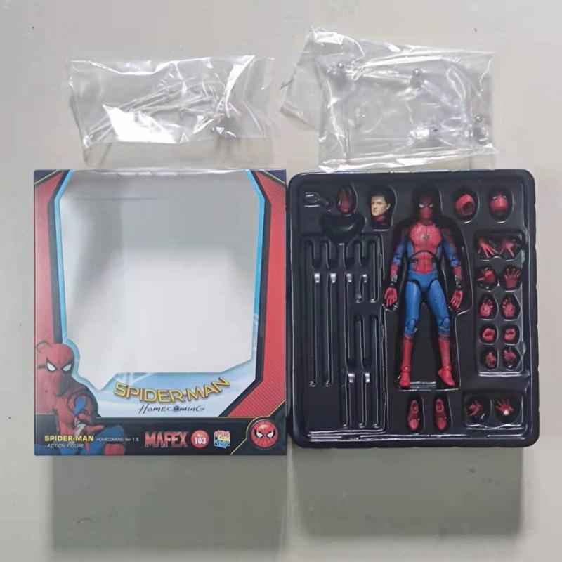 Figurină de Acțiune Marvel Spiderman Homecoming - Model PVC Spider-Man, 5,9 inci, Colecționabil în Cutie pentru Copii și Fani