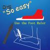Shoe Size Measuring Device Infant Kids Men Women Foot Length Measure Gauge Shoe Sizer Ruler Home Feet Measurer Accurate Measurement Chart