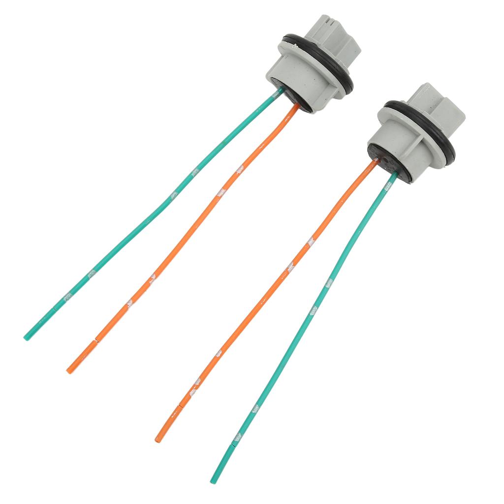 2pcs Light Sockets 12A 10V Heat Resistant LED Harness Connectors with Wire for Industrial