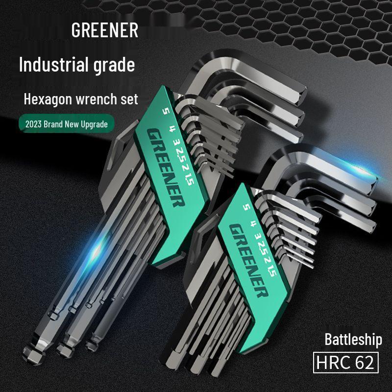 Automatic Combination Hex Wrench and 6-Point Screwdriver Set