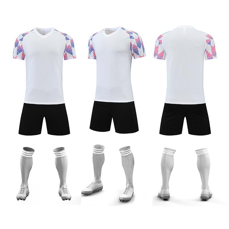 

Custom Breathable Football Jersey Set for Adults and Children - Team Uniform and DIY Options Available. 5XL