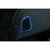 Dashboard Side Outlet Vent Cover Trim Blue Steel 2016- For Mercedes-Benz GLC