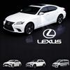 For Lexus LS LC RZ IS350 CT200h GX460 LX570 RX500h NX300 LM ES300 2Pcs Wireless LED Car Door Welcome Logo Projector Accessories