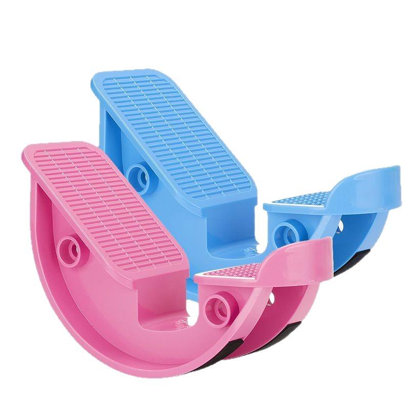 Yoga Calf Incline Board & Foot Massage Stretching Wheel Set