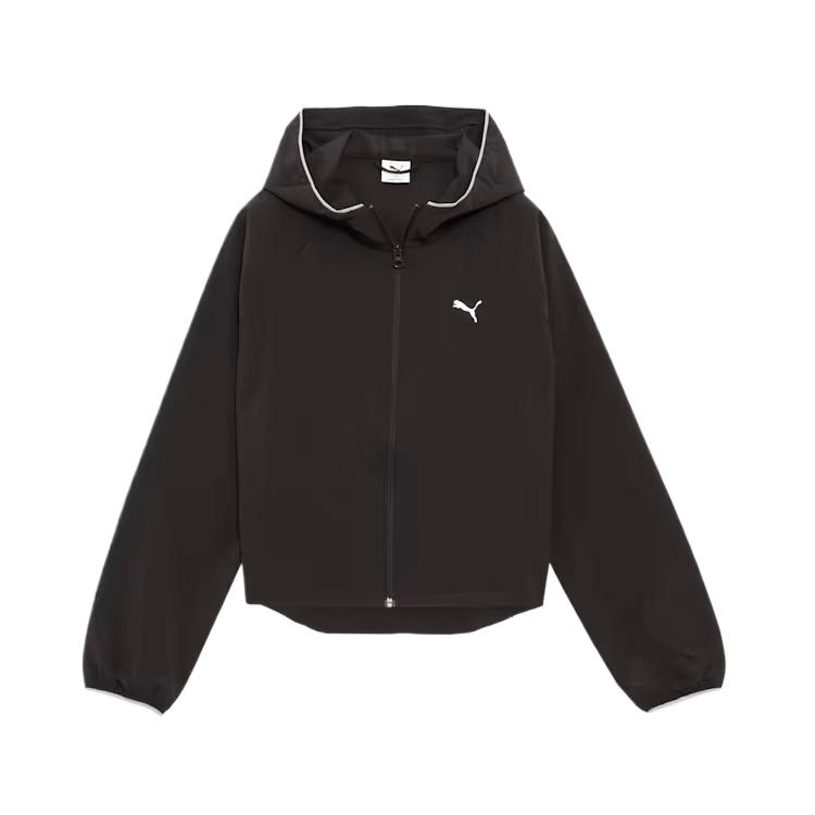 Puma Moisture Wicking Quick Dry UV Protection Solid Color Hoodie Women hoodies 528890-01 S