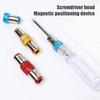 Screwdriver Head Magnetic Ring Universal Screwdriver Power Bits Magnetizer Ring Heavy Duty Stainless Steel Magnetic Screw Holder Tools