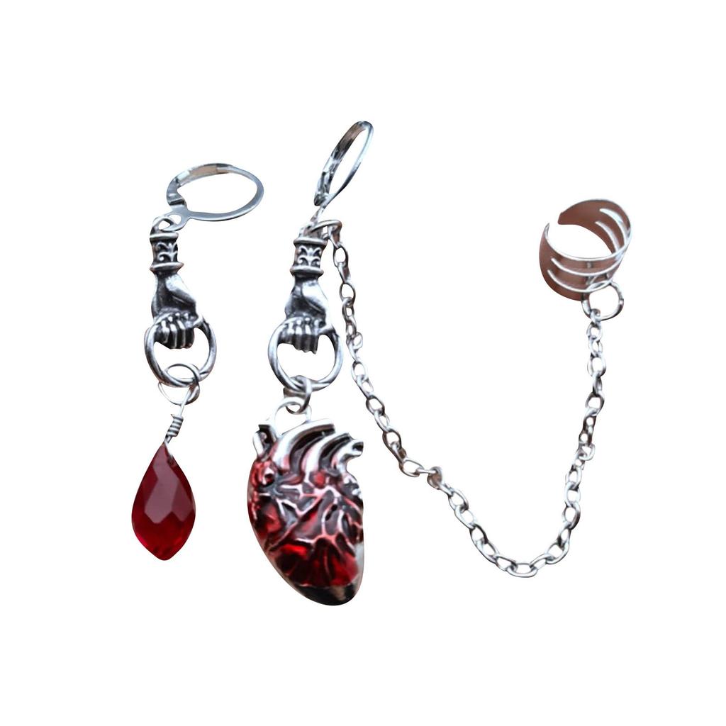 Asymmetric Cuff Earring Chain Earrings Jewelry Gift