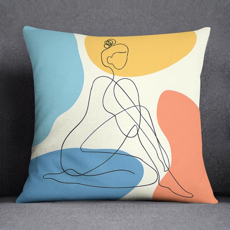 Polyester Pillowcase  Gift Home Office Decor  Bedroom Sofa Car Cushion Cover
