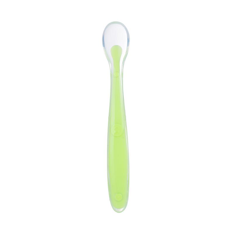 Pa Babette Silicone Baby Spoon - Soft, All-Silicone Feeding Tableware for Children