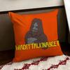 SSassy the SasquatchS Cushion Cover Reversible Soft Durable Pillow Cover Home  Car MultiScene Use for Daily Comfort
