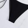 2025 Trendy Triangle Bikini Set: Sexy Halter Tie Low Waist Swimsuit