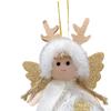 Doll Decoration Christmas Tree Pendant Decorative Home Decor DIY Crafts Xmas Girl Toy for Porch