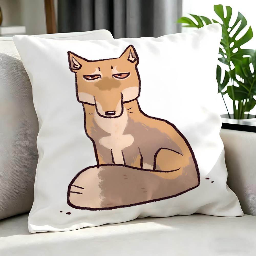 Animal TTibetan Fox Cushion Cover Cushion Cover Set Pcs X X X Pillowcase Decorative Sofa Home Decor