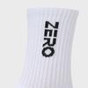 CLOUD ZERO ZERO Crew Socks (2P) (0097052) CZFAF1SC902YG-WHITE